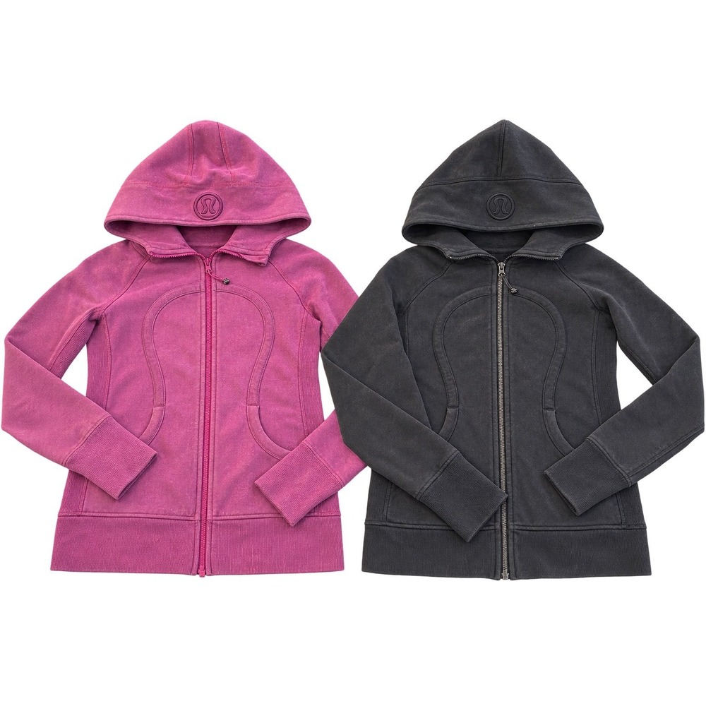 Lululemon Scuba Hoodies (sz. 6) Bundle of 2 Zip up Athletic Hoodies